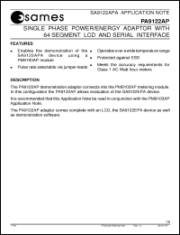 Click here to download PA9122AP Datasheet