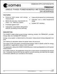 Click here to download PM9605APA Datasheet