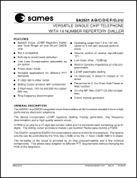 Click here to download SA2531 Datasheet