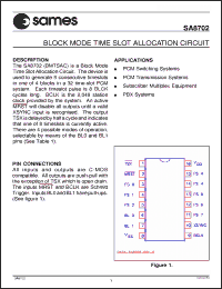 Click here to download SA8702 Datasheet