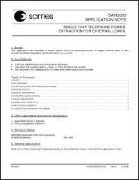 Click here to download SAN3020 Datasheet