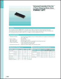 Click here to download PMM8713PT Datasheet