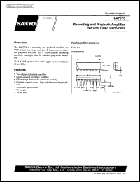 Click here to download LA7375 Datasheet