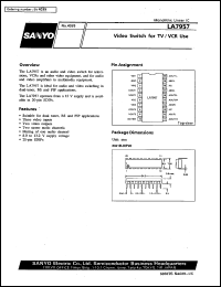 Click here to download LA7957 Datasheet