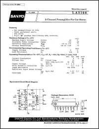 Click here to download LA3160 Datasheet