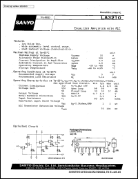 Click here to download LA3210 Datasheet