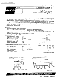 Click here to download LA6358NS Datasheet