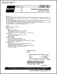 Click here to download LA7681 Datasheet