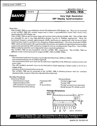 Click here to download LA7855 Datasheet