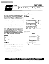 Click here to download LA7860 Datasheet