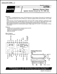 Click here to download LA7938 Datasheet