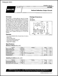 Click here to download LA7845 Datasheet