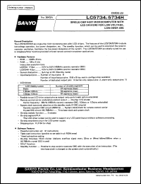 Click here to download LC5734H Datasheet