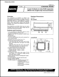 Click here to download LC66566B Datasheet