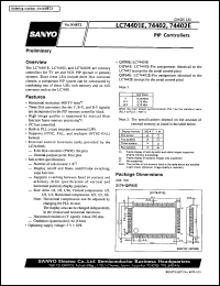 Click here to download LC74402E Datasheet