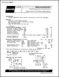 Click here to download 2SD1624 Datasheet