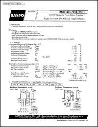 Click here to download 2SB1201 Datasheet