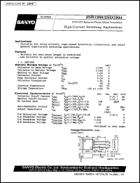 Click here to download 2SD1904 Datasheet