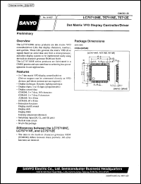 Click here to download LC75712E Datasheet