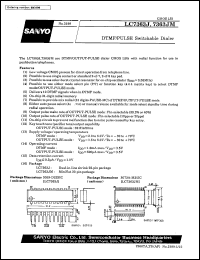 Click here to download LC7363J Datasheet