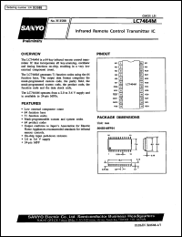 Click here to download LC7464M Datasheet