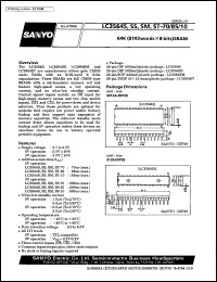 Click here to download LC3564ST-10 Datasheet