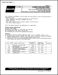 Click here to download LC86104C Datasheet