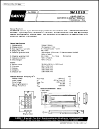 Click here to download DM161B Datasheet