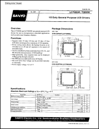 Click here to download LC75850W Datasheet