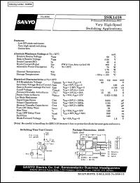 Click here to download 2SK1418 Datasheet
