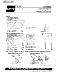Click here to download 2SK1420 Datasheet