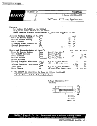 Click here to download 2SK544 Datasheet