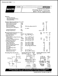 Click here to download 2SK2406 Datasheet