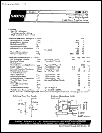 Click here to download 2SK1922 Datasheet