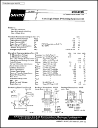 Click here to download 2SK2046 Datasheet