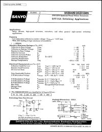 Click here to download 2SB829 Datasheet