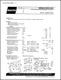 Click here to download 2SD1194 Datasheet