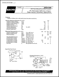 Click here to download 2SD1159 Datasheet
