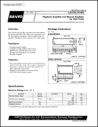 Click here to download LA7416 Datasheet