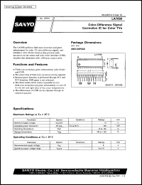 Click here to download LA7698 Datasheet