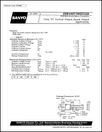 Click here to download 2SD1459 Datasheet