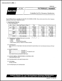 Click here to download LC7020BT Datasheet