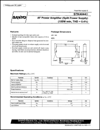 Click here to download STK4044II Datasheet