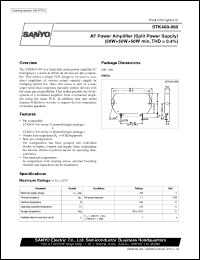 Click here to download STK400-090 Datasheet