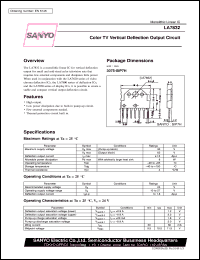 Click here to download LA7832 Datasheet