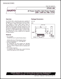 Click here to download STK401-060 Datasheet