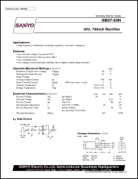 Click here to download SB07-03 Datasheet