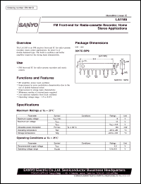 Click here to download LA1185 Datasheet