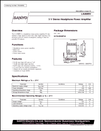 Click here to download LA4800 Datasheet