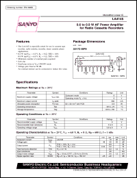 Click here to download LA4145 Datasheet